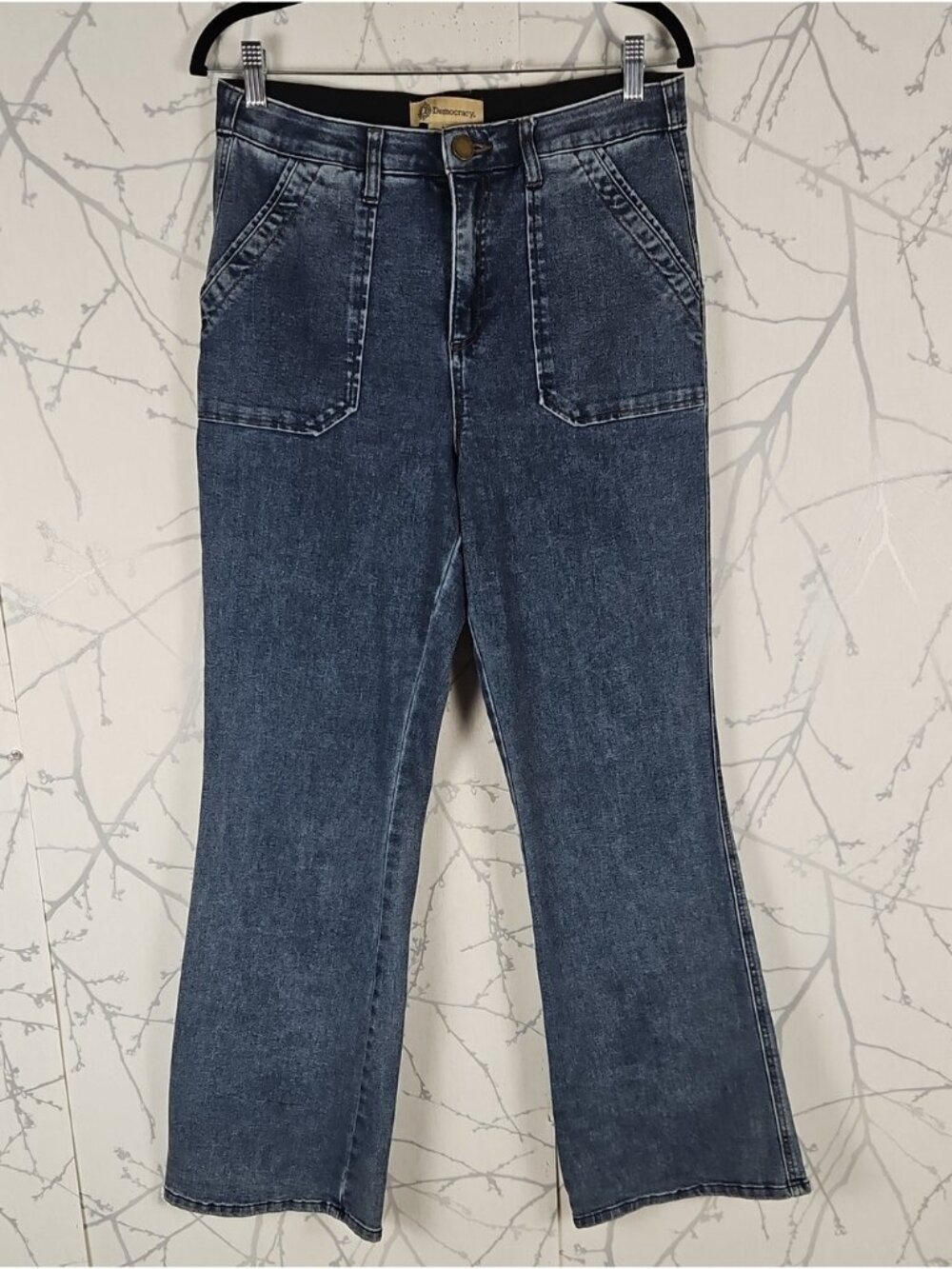 Democracy Stretch Denim Ab Technology High Rise Bootcut Jeans